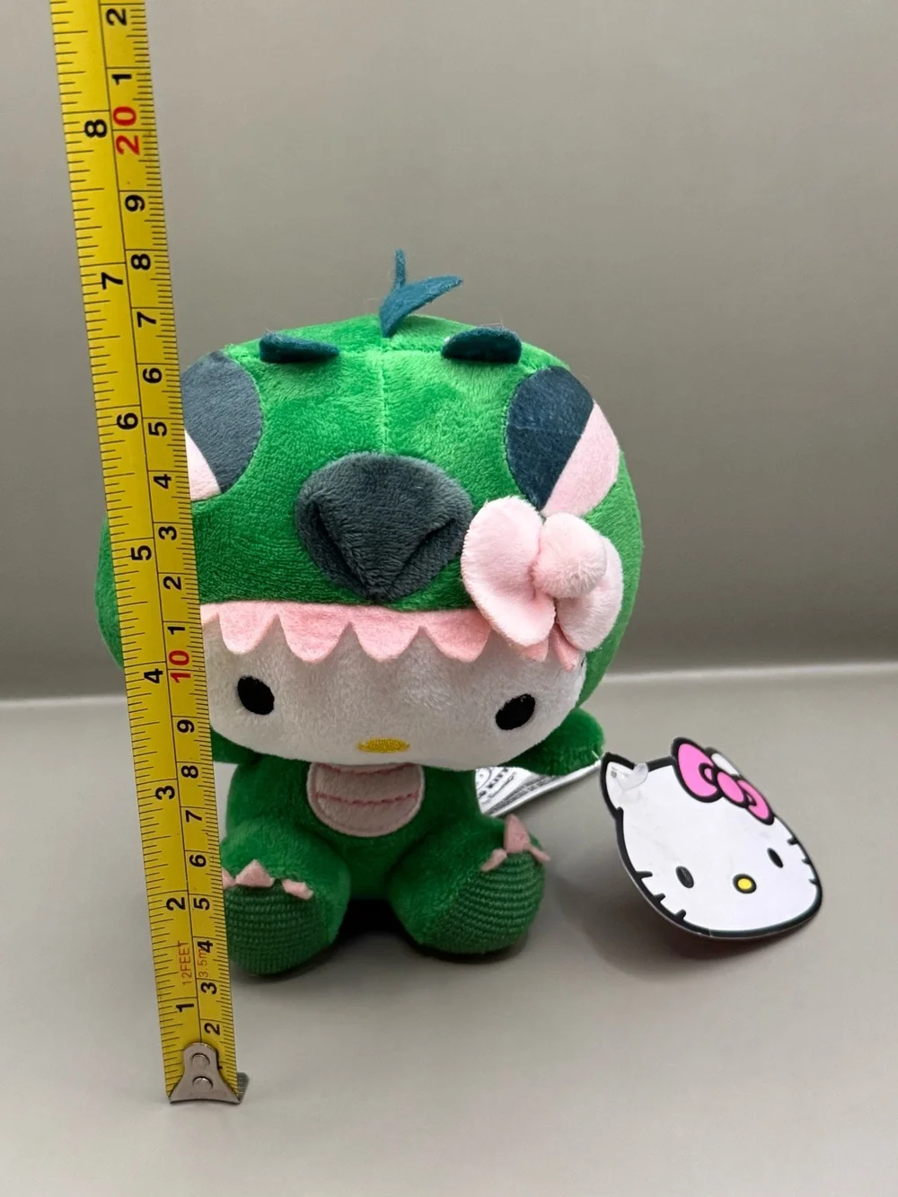 NWT Sanrio Hello Kitty Dinosaur Costume Plush Stuffed Animal